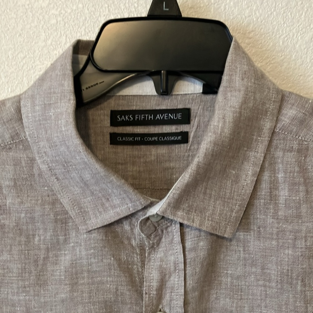 Men's linen shirt